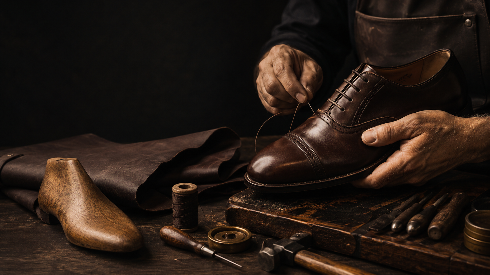 Handmade Shoe Making Process